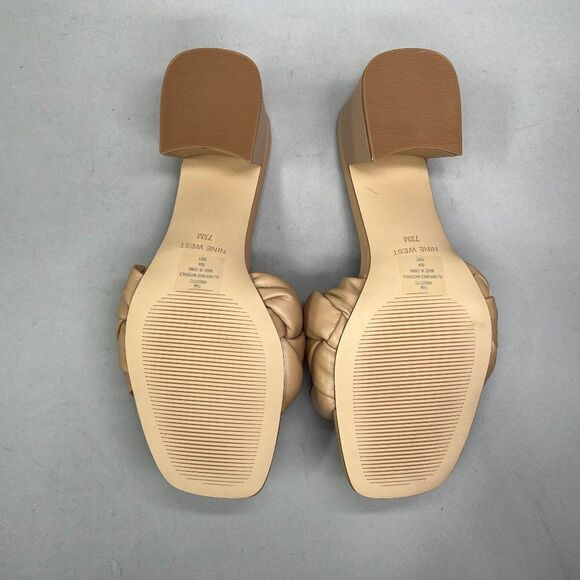 Nine‎ West Women's Size 7.5 Gotit Sandals - Picture 9 of 12